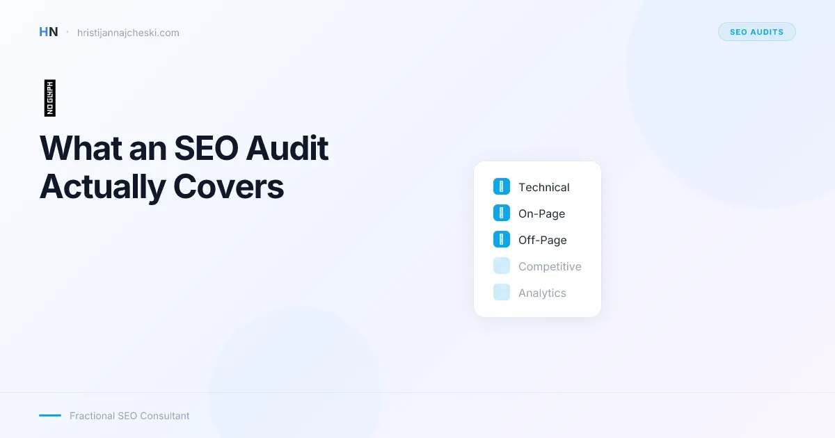 What Does an SEO Audit Actually Cover? (And What to Expect)
