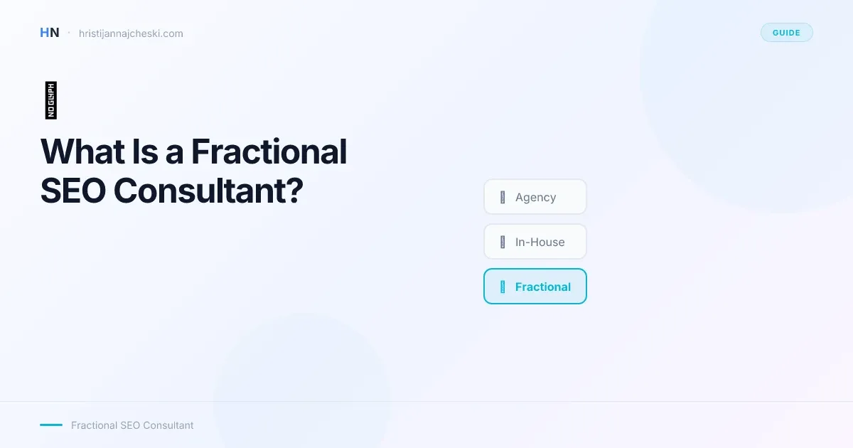 What Is a Fractional SEO Consultant? (And Why Smart Companies Hire Them)